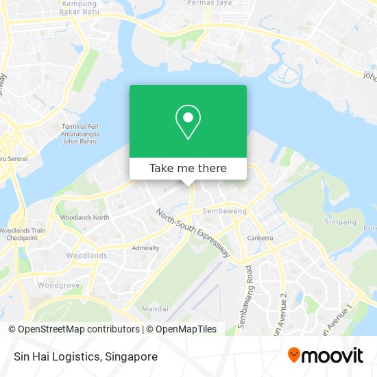 Sin Hai Logistics地图