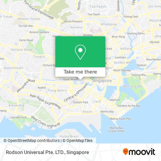 Rodson Universal Pte. LTD. map