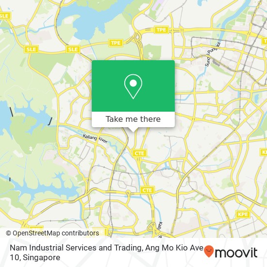 Nam Industrial Services and Trading, Ang Mo Kio Ave 10地图