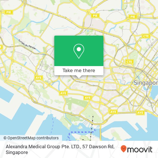 Alexandra Medical Group Pte. LTD., 57 Dawson Rd map