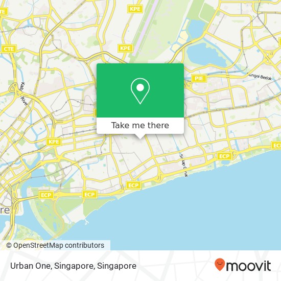 Urban One, Singapore map