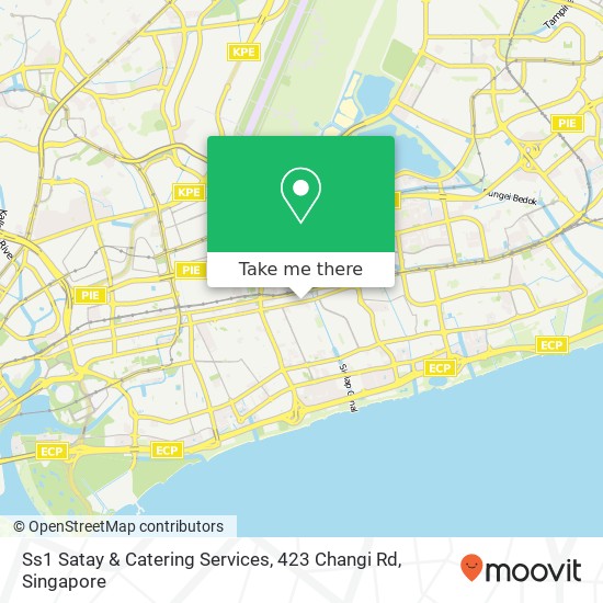 Ss1 Satay & Catering Services, 423 Changi Rd地图