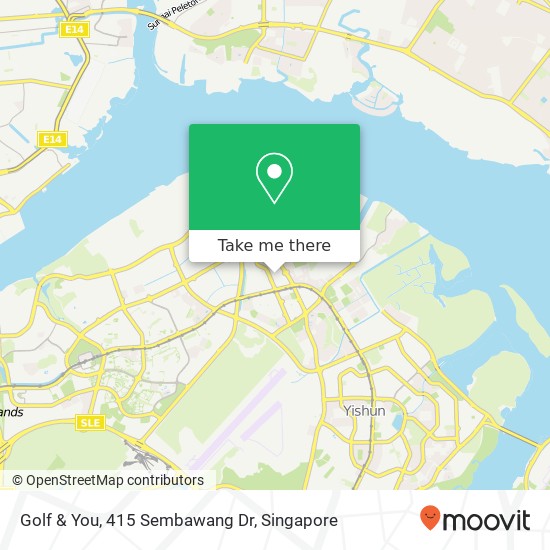 Golf & You, 415 Sembawang Dr地图