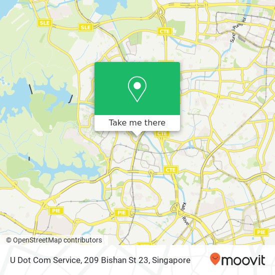 U Dot Com Service, 209 Bishan St 23地图