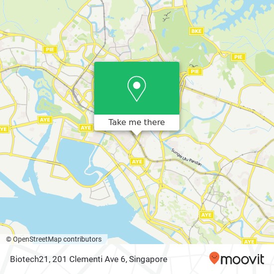 Biotech21, 201 Clementi Ave 6地图