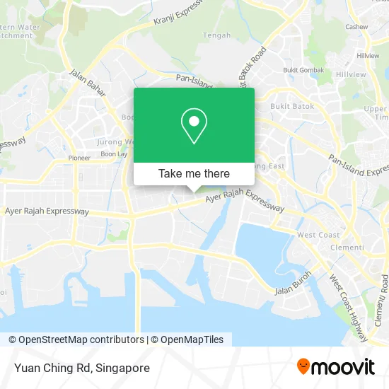 Yuan Ching Rd map