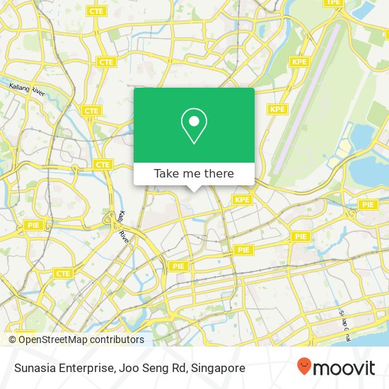 Sunasia Enterprise, Joo Seng Rd map