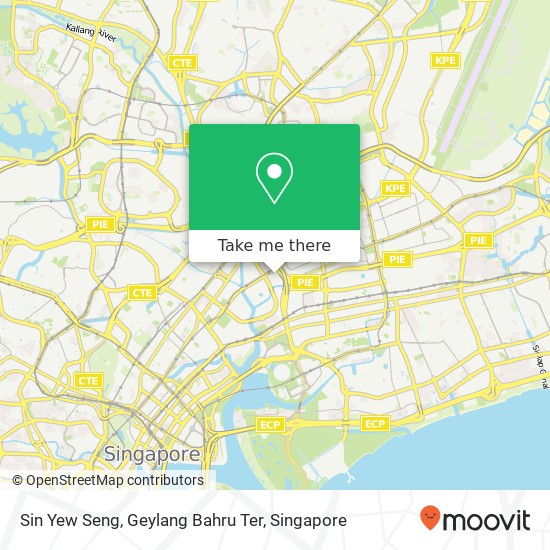 Sin Yew Seng, Geylang Bahru Ter map