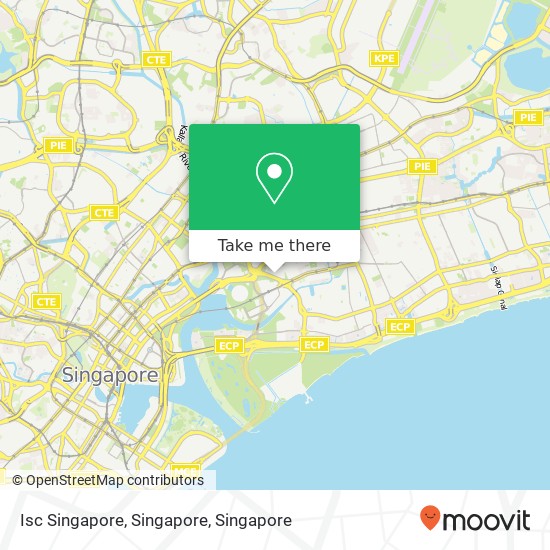 Isc Singapore, Singapore map