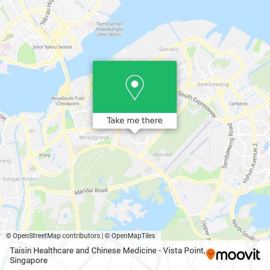 Taisin Healthcare and Chinese Medicine - Vista Point map