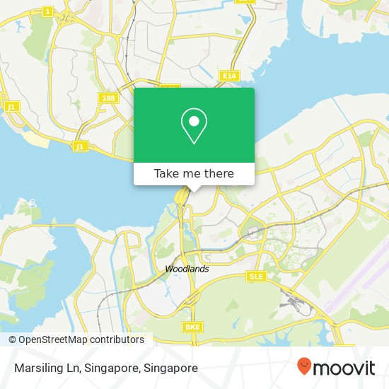 Marsiling Ln, Singapore map