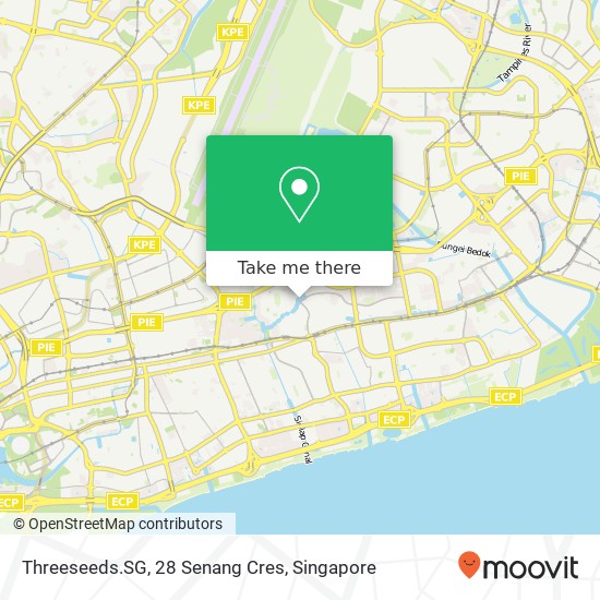 Threeseeds.SG, 28 Senang Cres map