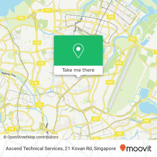 Ascend Technical Services, 21 Kovan Rd地图