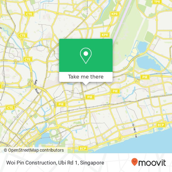 Woi Pin Construction, Ubi Rd 1 map