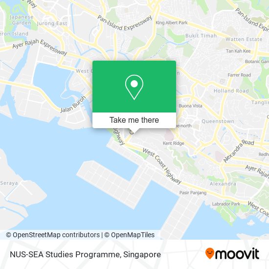 NUS-SEA Studies Programme地图