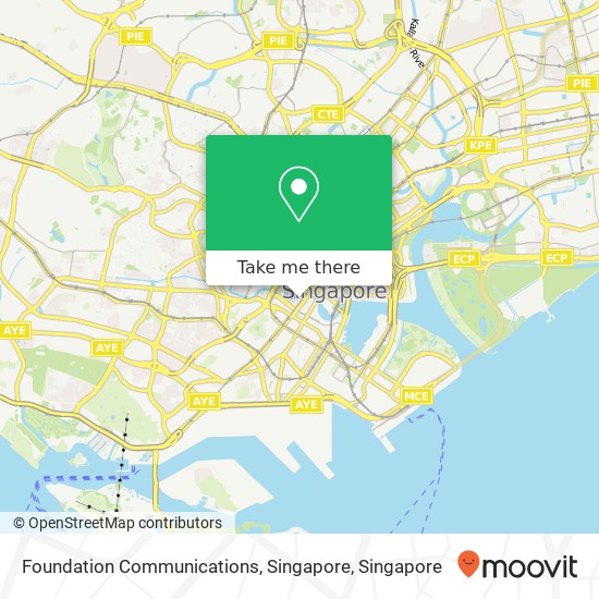 Foundation Communications, Singapore地图