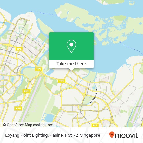 Loyang Point Lighting, Pasir Ris St 72 map