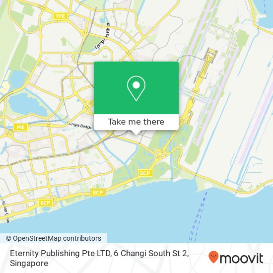 Eternity Publishing Pte LTD, 6 Changi South St 2 map