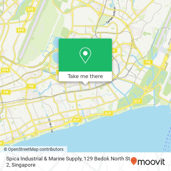 Spica Industrial & Marine Supply, 129 Bedok North St 2 map