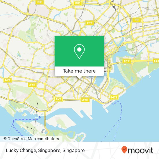 Lucky Change, Singapore地图