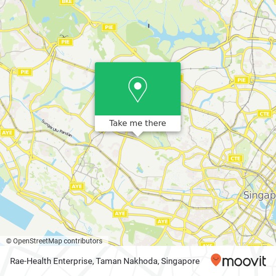 Rae-Health Enterprise, Taman Nakhoda map