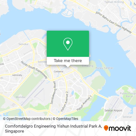 Comfortdelgro Engineering Yishun Industrial Park A地图
