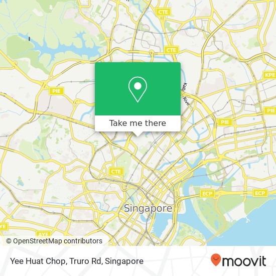 Yee Huat Chop, Truro Rd map