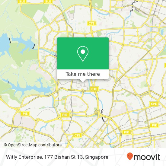 Witly Enterprise, 177 Bishan St 13 map