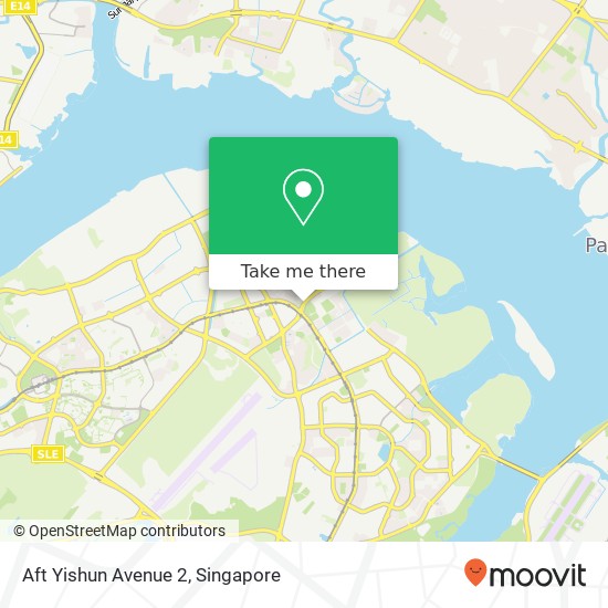 Aft Yishun Avenue 2地图