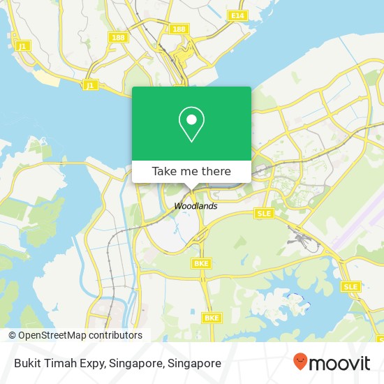 Bukit Timah Expy, Singapore地图