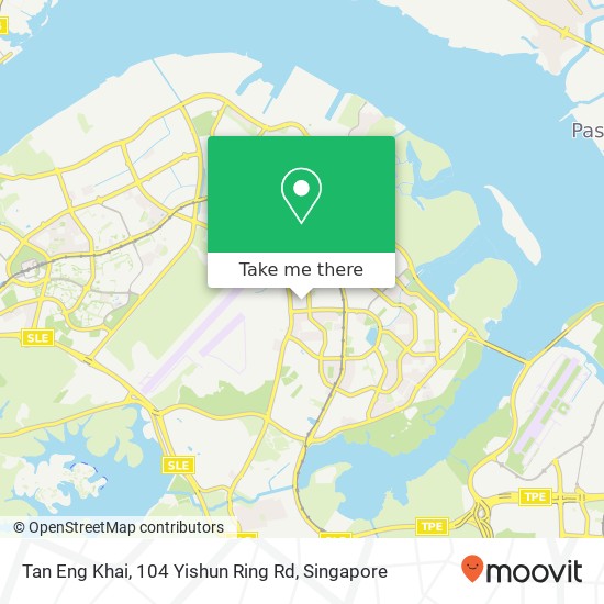 Tan Eng Khai, 104 Yishun Ring Rd地图