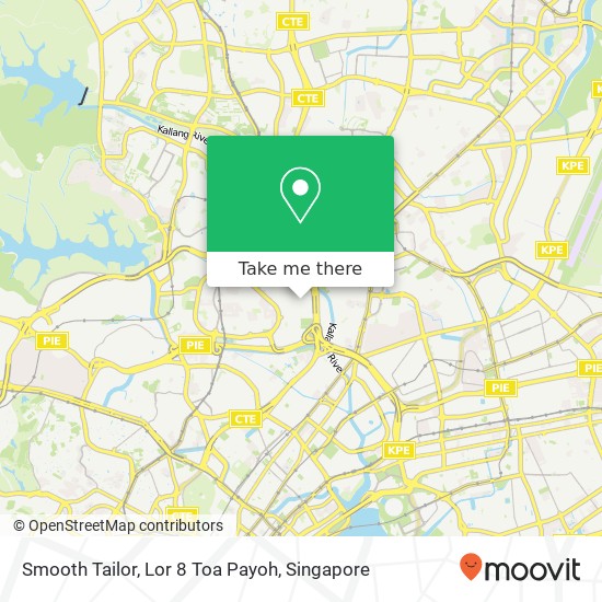 Smooth Tailor, Lor 8 Toa Payoh地图