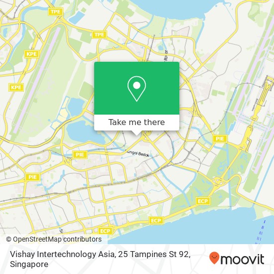 Vishay Intertechnology Asia, 25 Tampines St 92 map