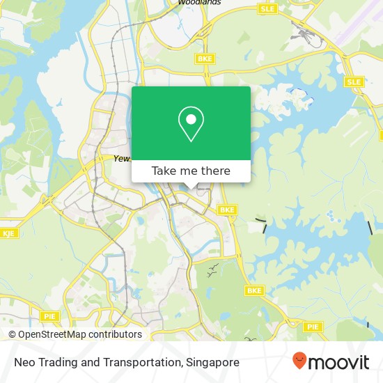 Neo Trading and Transportation map