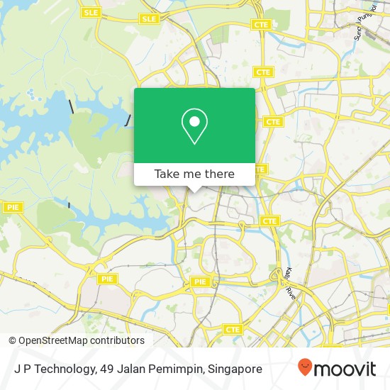 J P Technology, 49 Jalan Pemimpin map