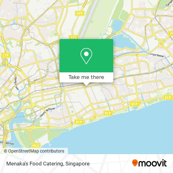 Menaka's Food Catering map