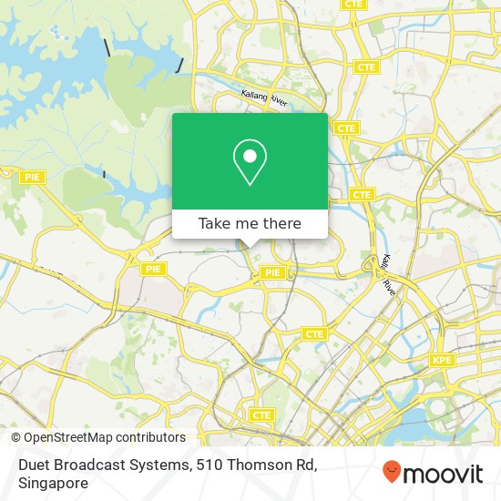 Duet Broadcast Systems, 510 Thomson Rd地图