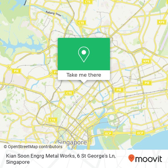 Kian Soon Engrg Metal Works, 6 St George's Ln地图