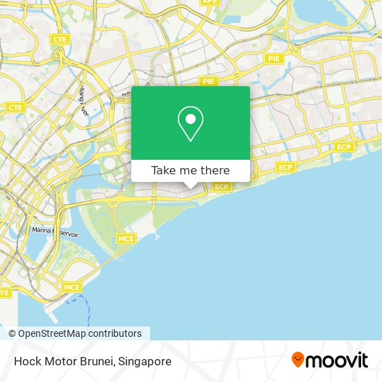 Hock Motor Brunei map