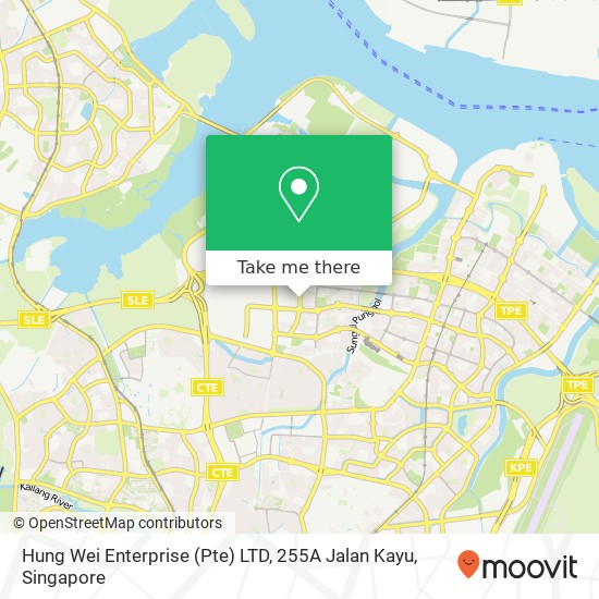 Hung Wei Enterprise (Pte) LTD, 255A Jalan Kayu地图