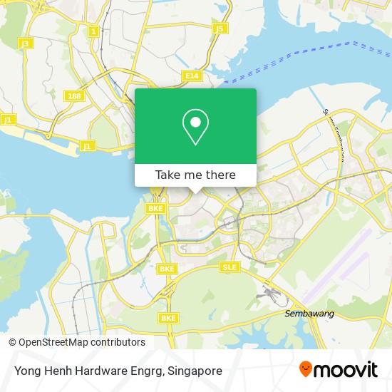 Yong Henh Hardware Engrg map