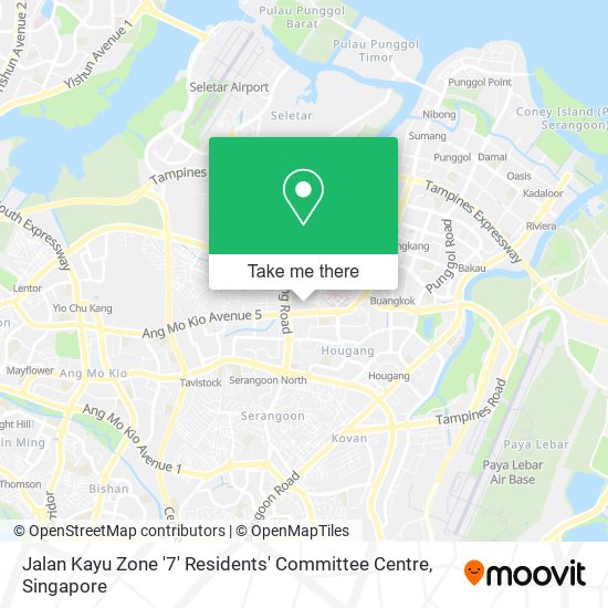 Jalan Kayu Zone '7' Residents' Committee Centre地图