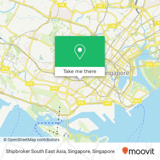 Shipbroker South East Asia, Singapore地图