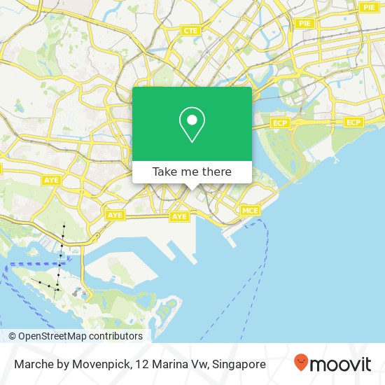 Marche by Movenpick, 12 Marina Vw地图