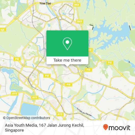 Asia Youth Media, 167 Jalan Jurong Kechil map
