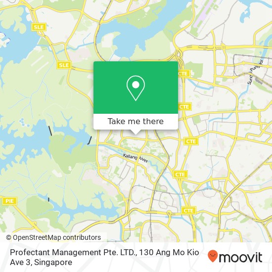 Profectant Management Pte. LTD., 130 Ang Mo Kio Ave 3 map