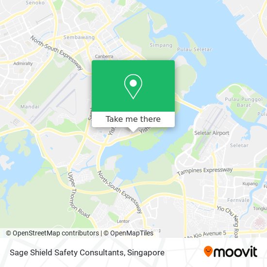 Sage Shield Safety Consultants map