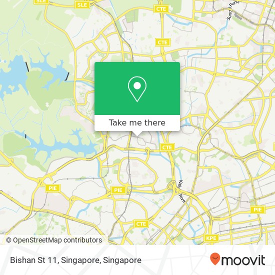 Bishan St 11, Singapore map