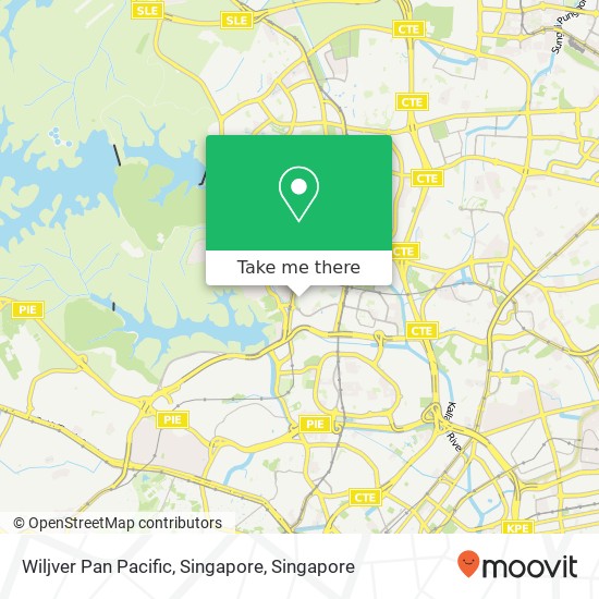 Wiljver Pan Pacific, Singapore map