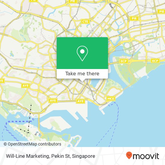 Will-Line Marketing, Pekin St map